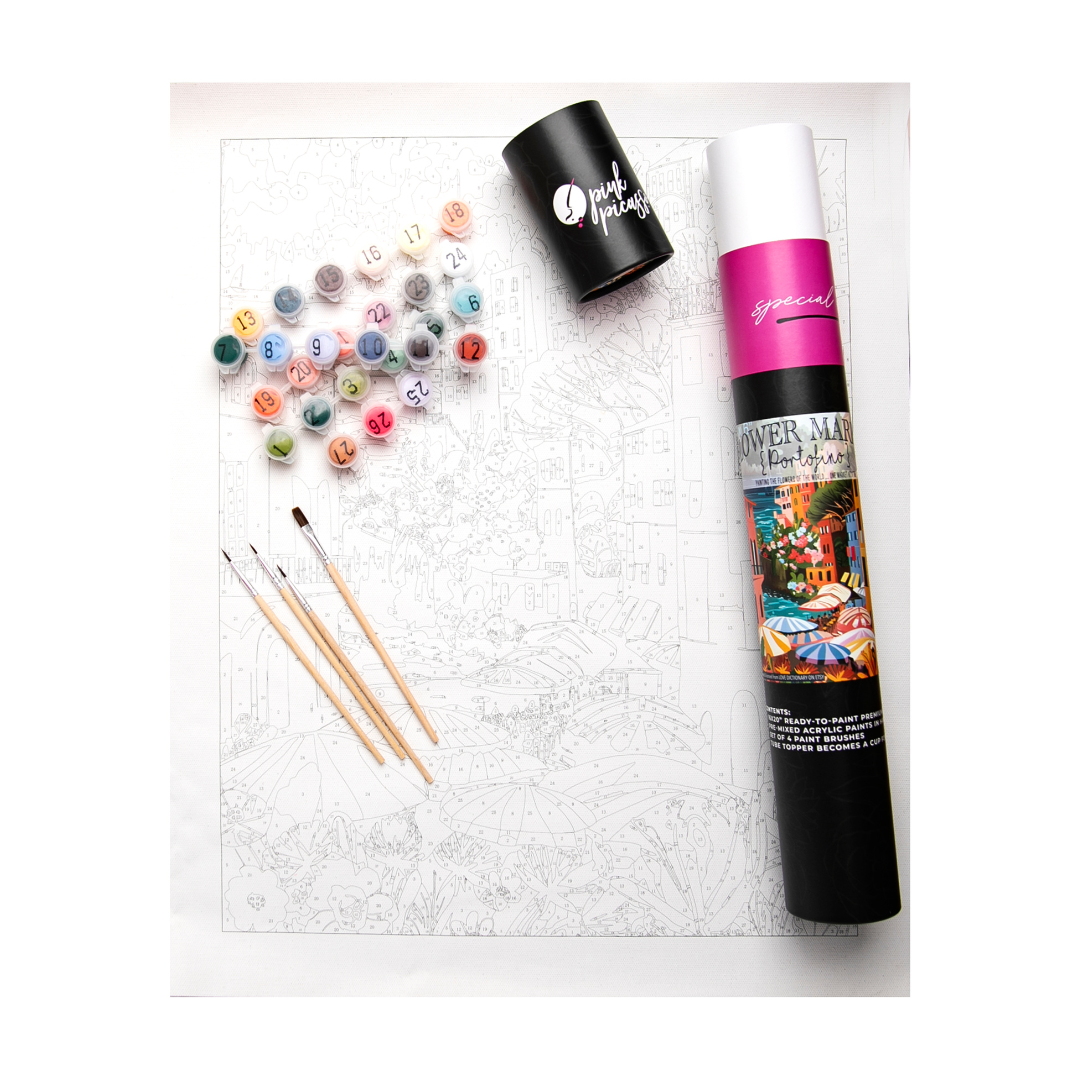 Pink Picasso Kits - Flower Market: Portofino