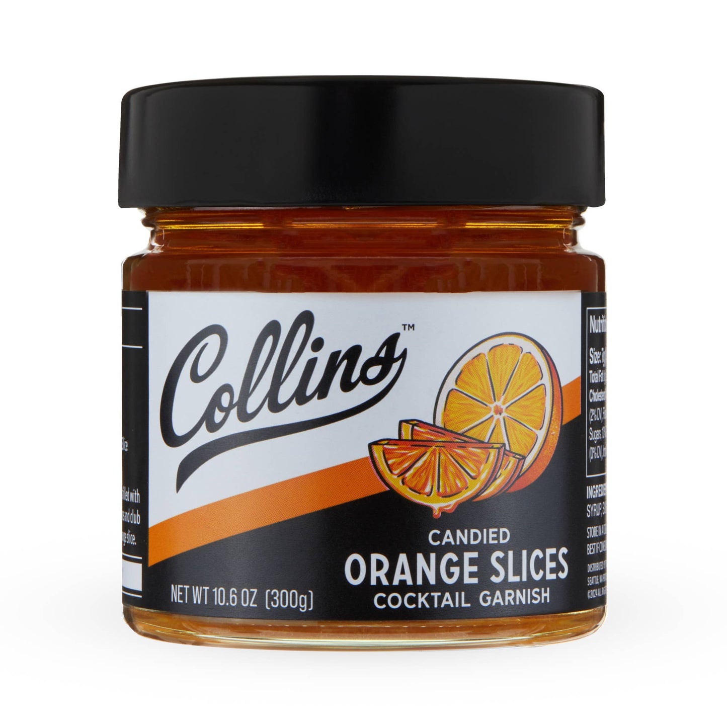 Collins - Candied Orange Slices in Syrup 10.6 oz