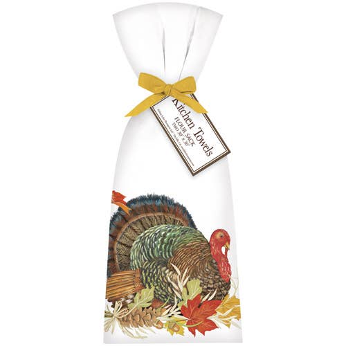 Mary Lake-Thompson Ltd. - Turkey With Leaves Towel Set