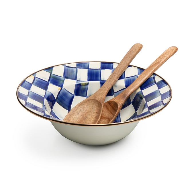 MacKenzie Childs Salad Server Set