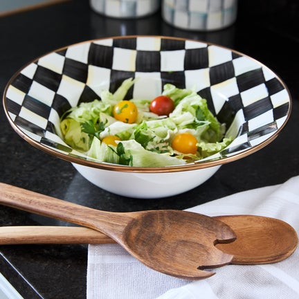MacKenzie Childs Salad Server Set