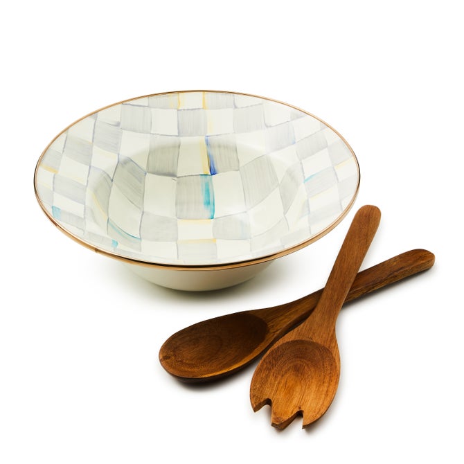 MacKenzie Childs Salad Server Set