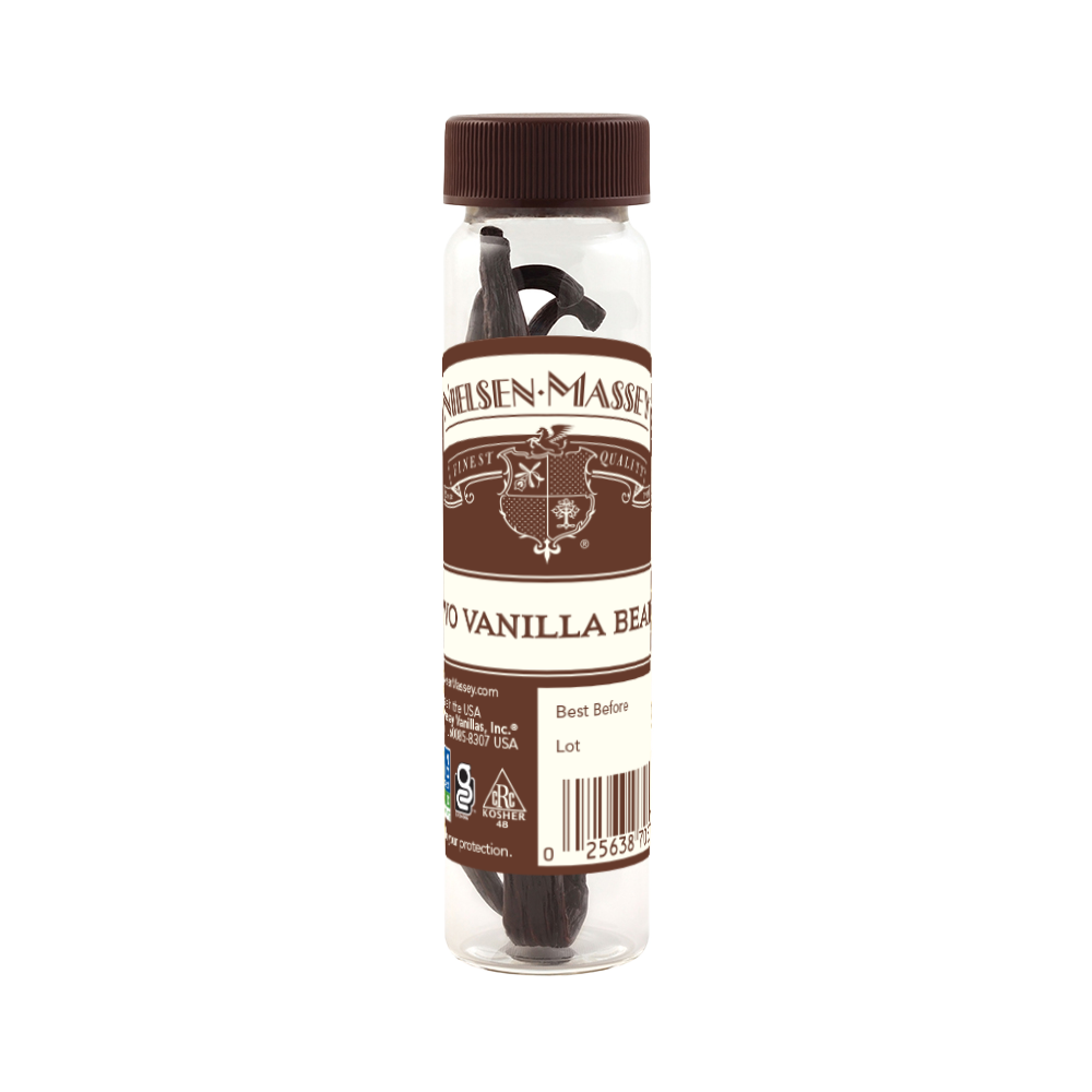 Gourmet Vanilla Beans, 2-Bean Vial