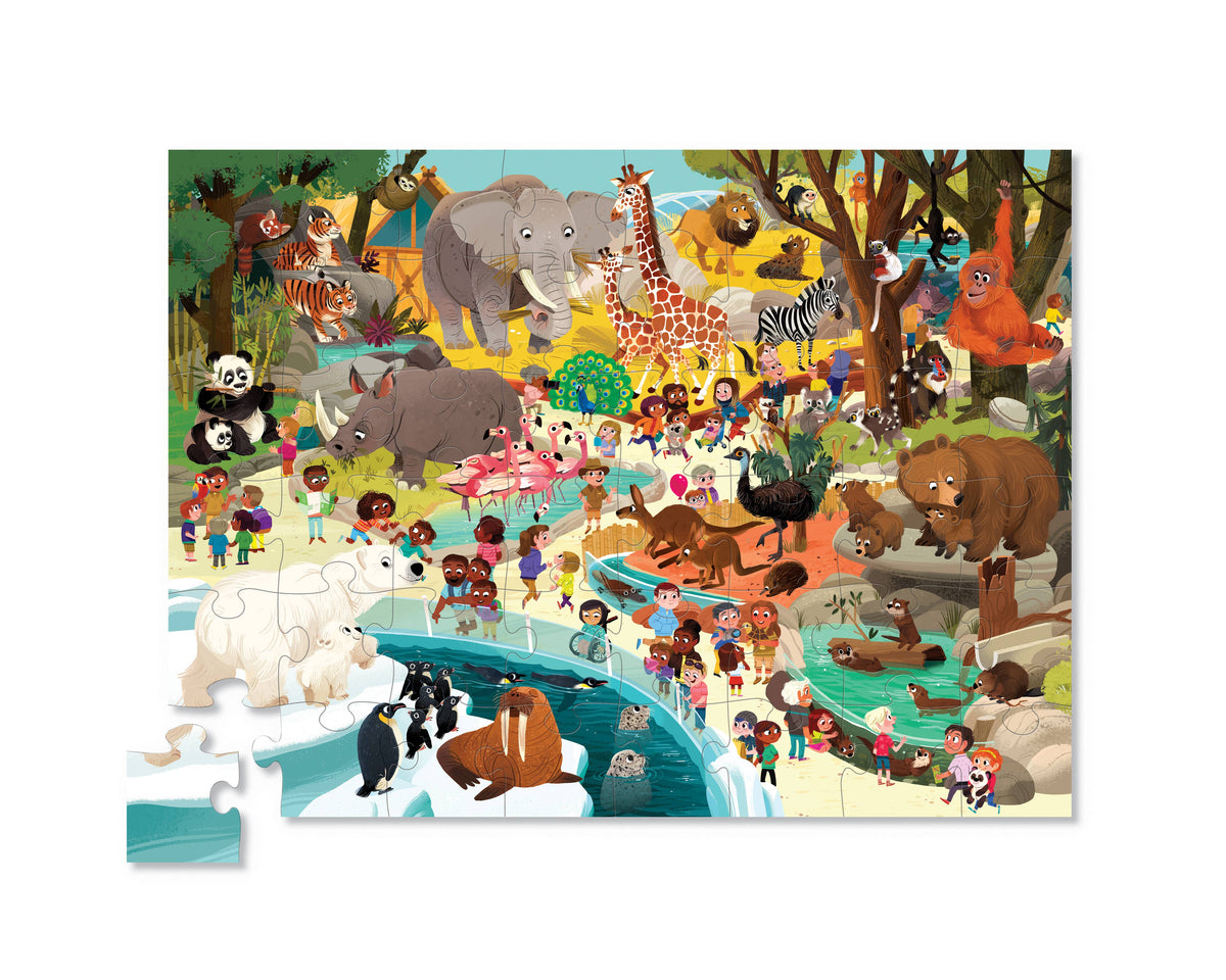 60-Piece Day at the Zoo