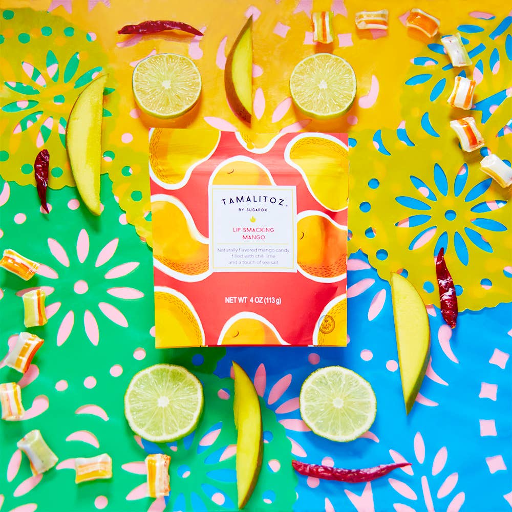 Sugarox Candy Studio LLC - LIP SMACKING MANGO TAMALITOZ CANDY 12CT