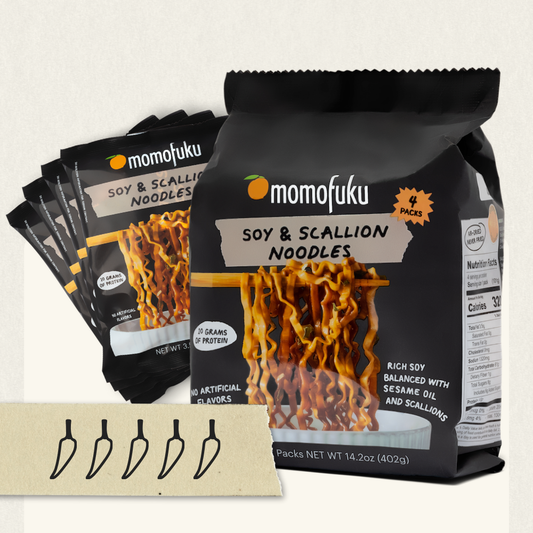 Momofuku - Soy & Scallion Noodles | Instant Ramen | Noodles | Asian