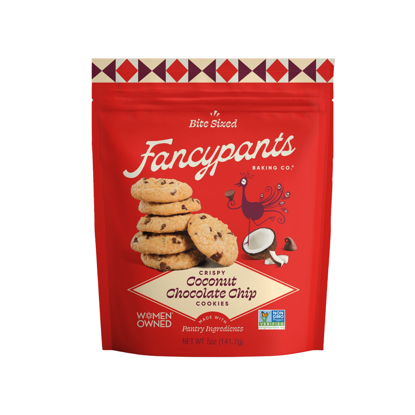 Coconut Chocolate Chip Cookies | Snacks | 12 pack | 5oz