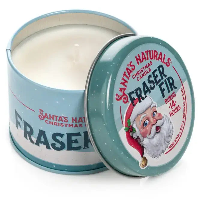 Santa's Naturals - Christmas Candle in Fraser Fir 3.5oz Mini Trio  ($10 each)