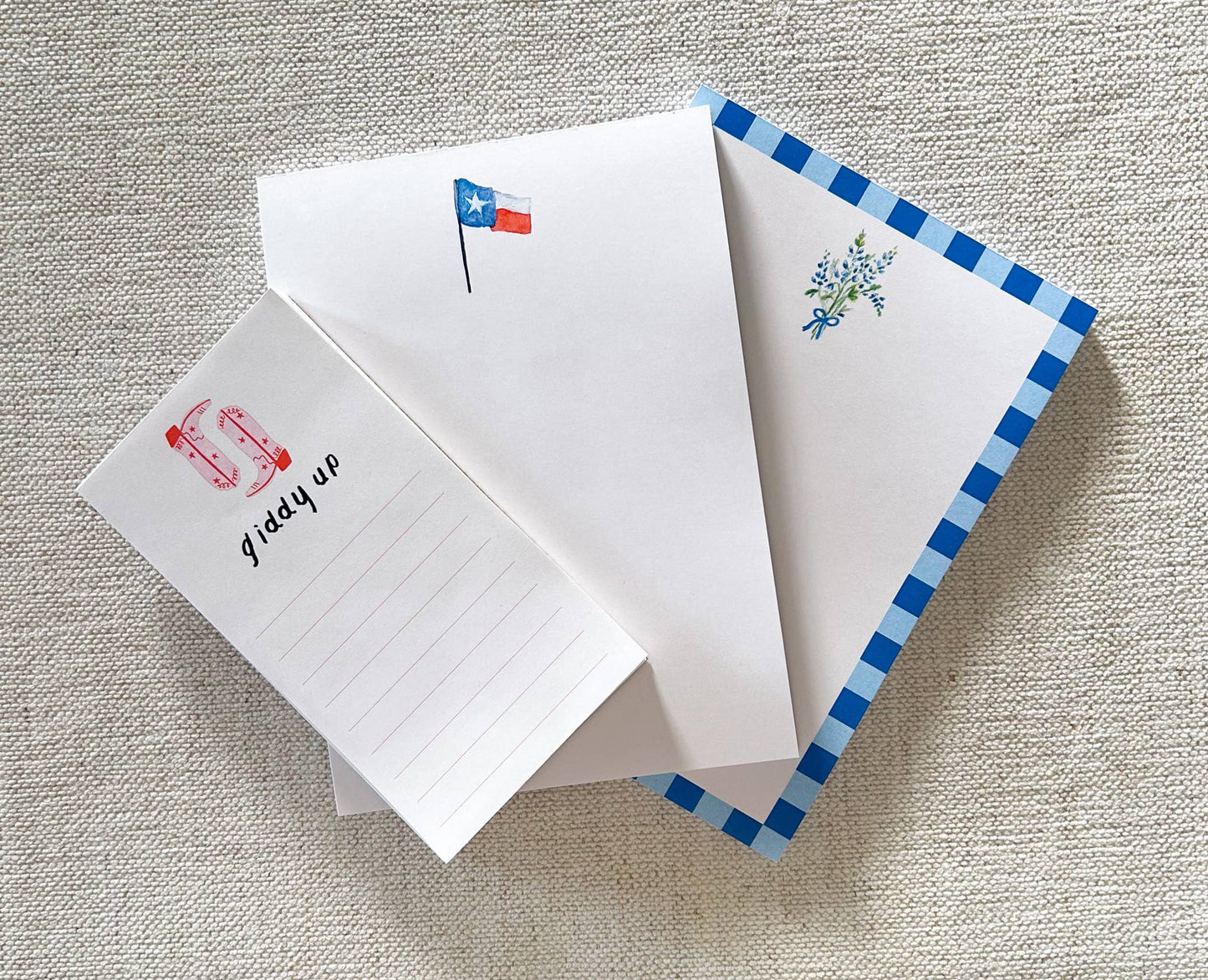 Trellis Paper Co. - Texas Bluebonnet Notepad