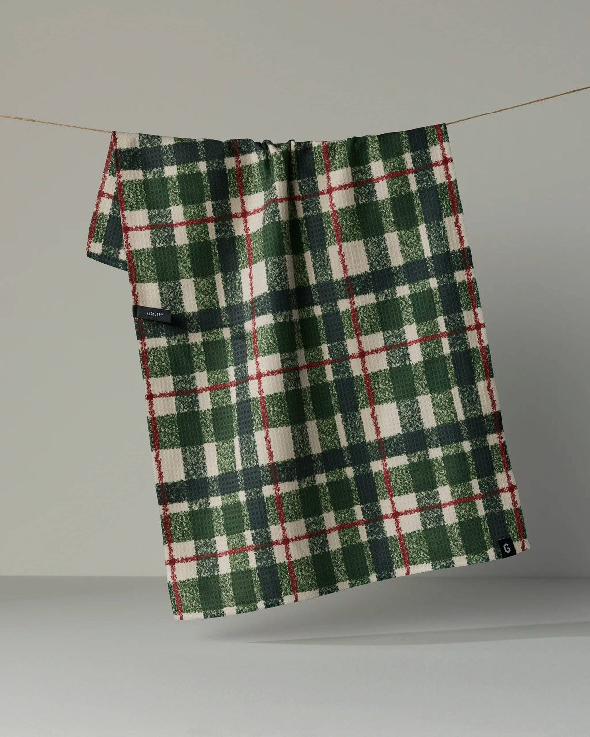 Juniper Plaid Luxe Kitchen Towel - Holiday 2026