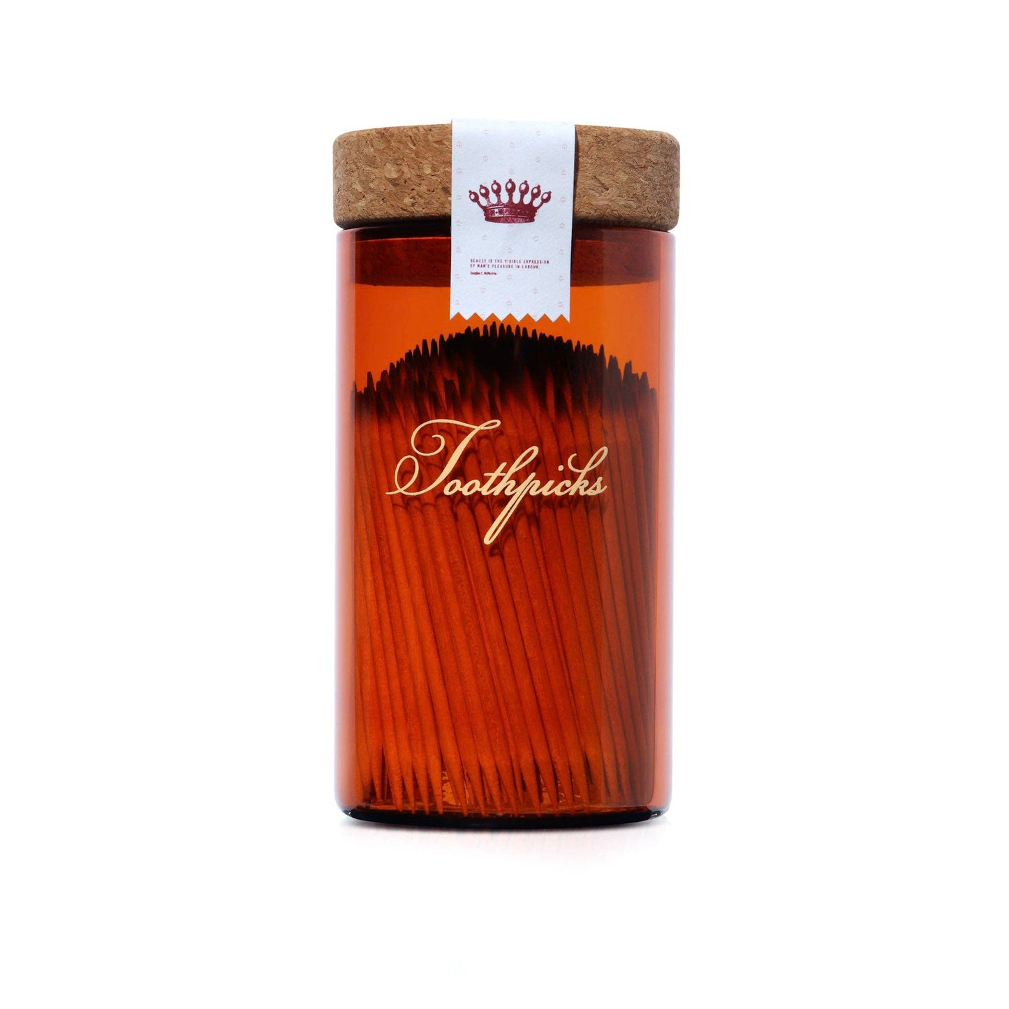 200-Toothpick Jar | CinnaMint No.7