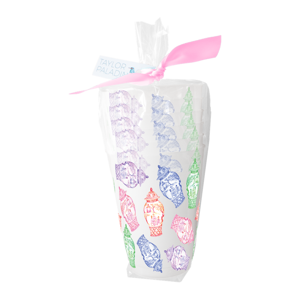 Taylor Paladino - Colorful Ginger Jars Frosted Cup