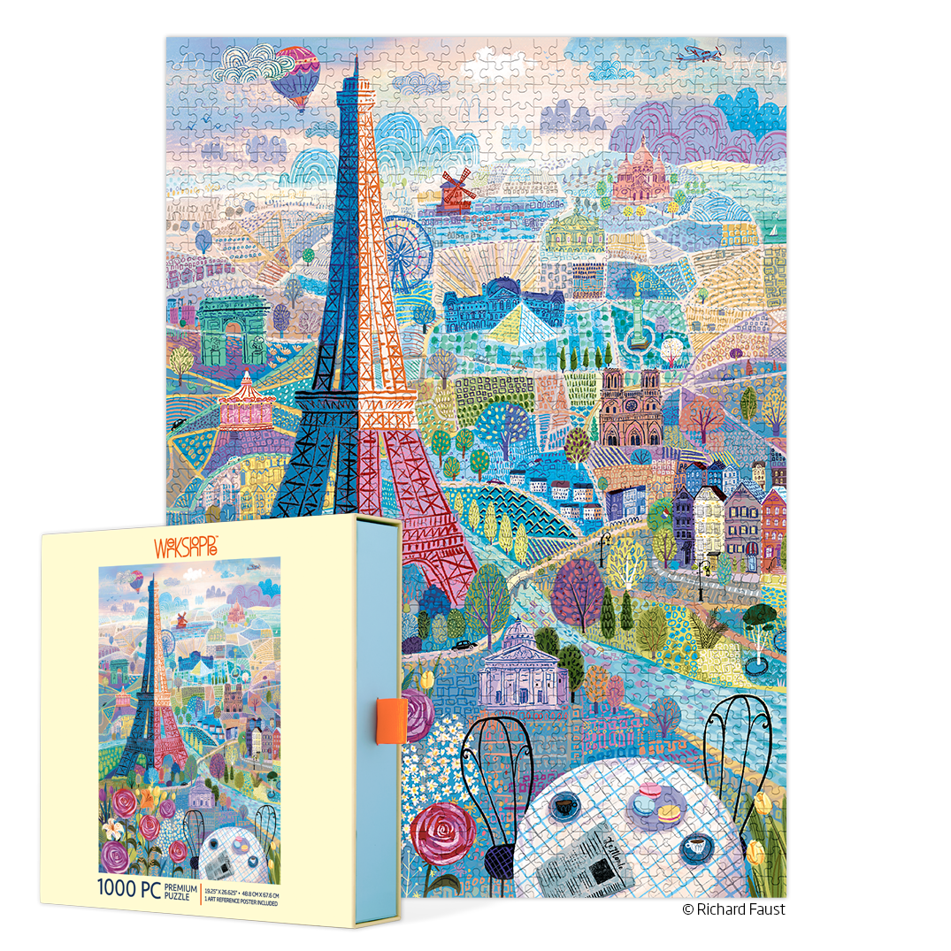 Paris 1000 Piece Jigsaw Puzzle