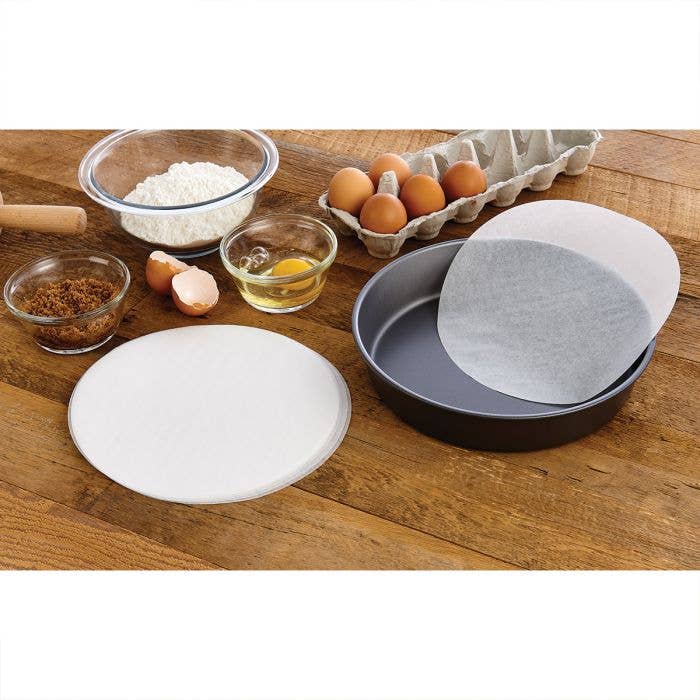 Baking Bleached Round Parchement Paper 8in
