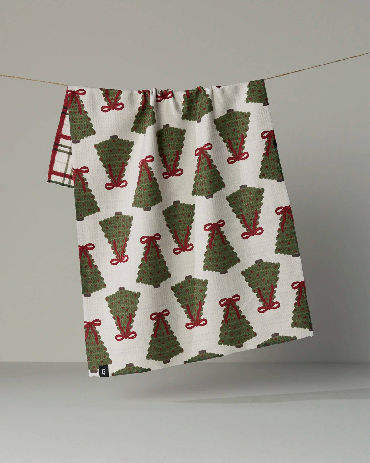 Ribbon Pines Luxe Kitchen Towel - Holiday 2026