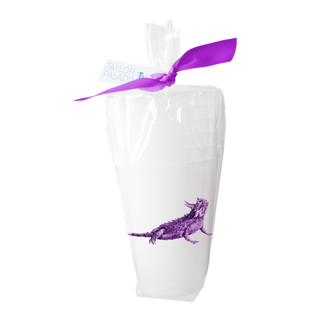 Taylor Paladino - Purple Horned Frog Cups