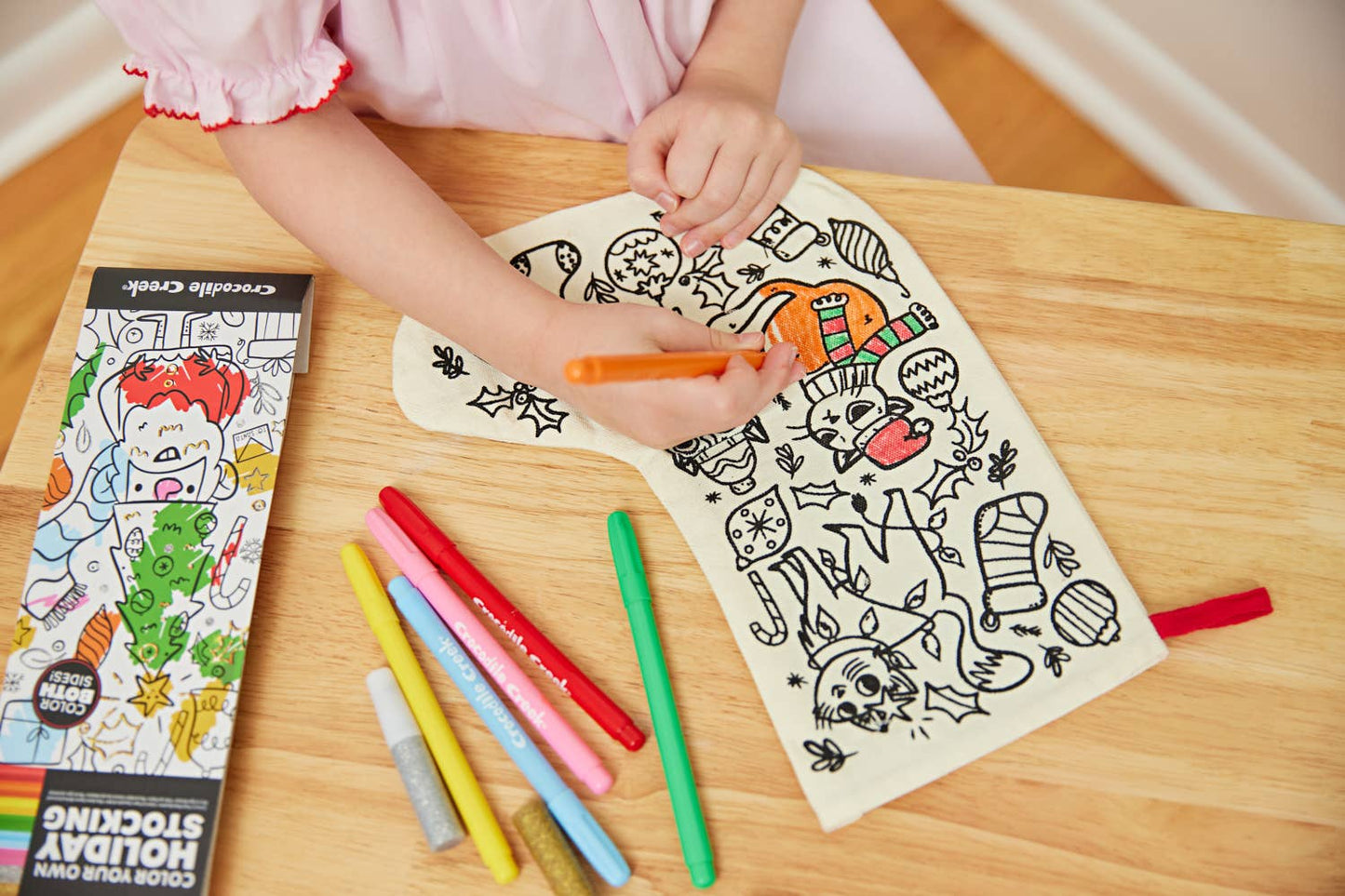 Color Your Own Holiday Stocking