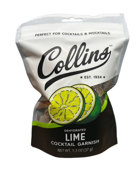 Collins Dehydrated Lime Cocktail Garnish