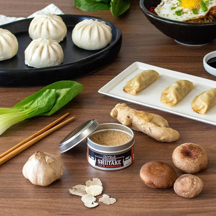 Black Garlic Shiitake Rub