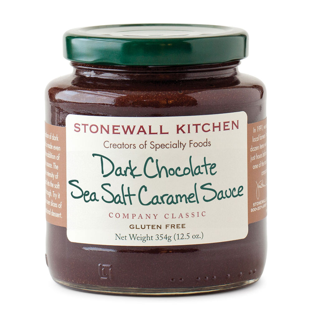 Dark Sea Salt Caramel Sauce