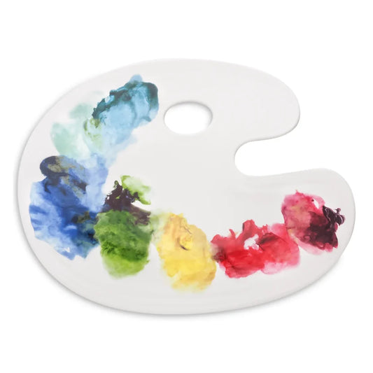 Artist Palette Cheese Tray