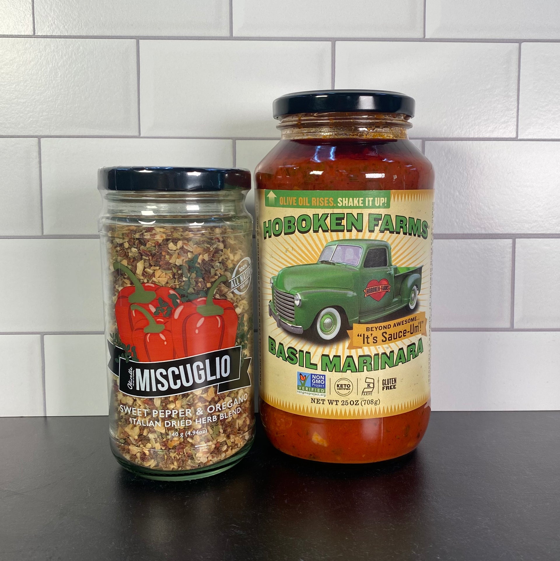 Hoboken Farms Basil Marinara Olivelle Miscuglio Herb Mix