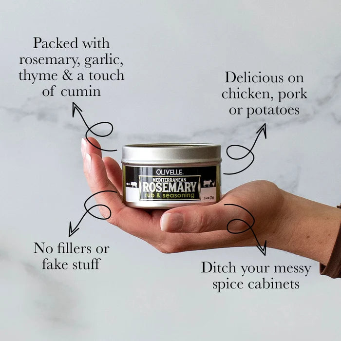 Mediterranean Rosemary Rub