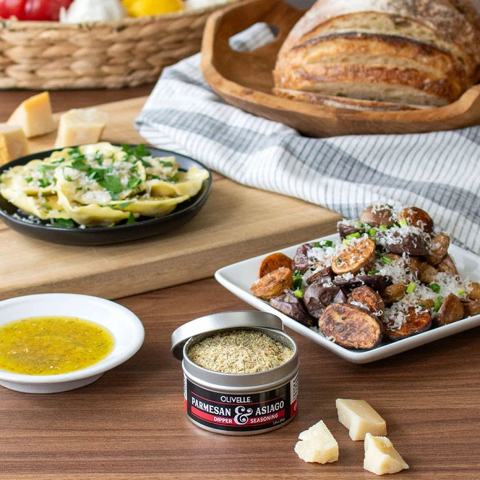 Olivelle Parmesan Asiago Dipper & Seasoning