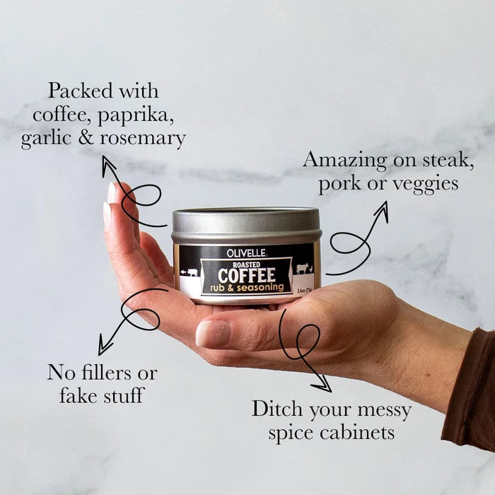 Olivelle Roasted Coffee Rub & Seasoning