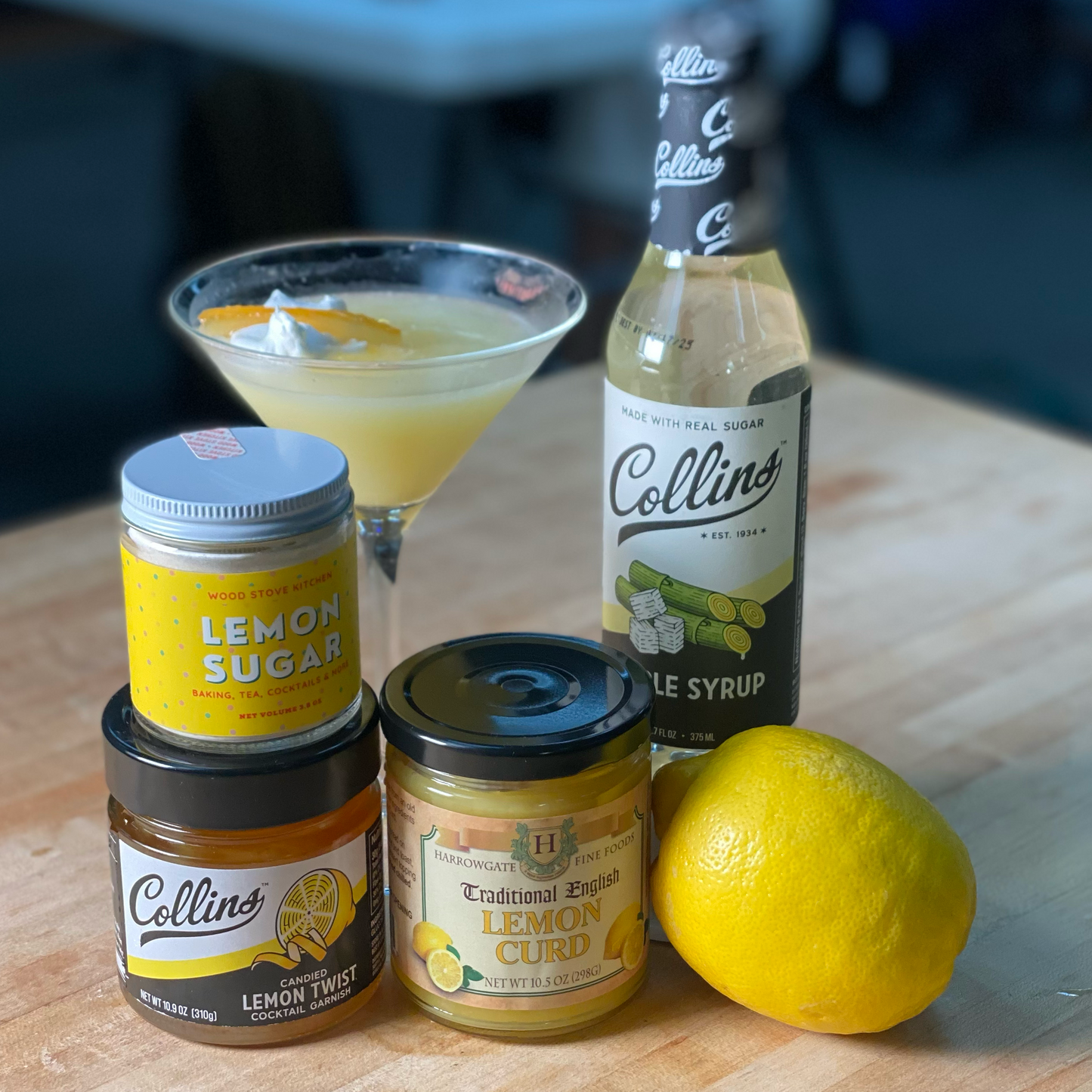 Creamy Lemon Tart Cocktail Recipe "Kit"