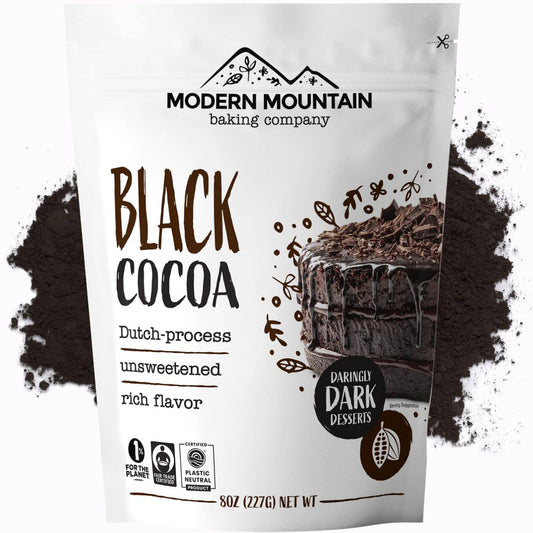 Black Cocoa Powder - Ultra-Dark Cocoa, Fair Trade Certified