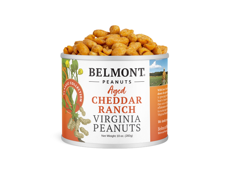 Belmont Peanuts - Aged Cheddar Ranch Virginia Peanuts