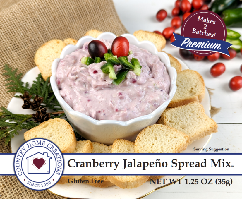 Country Home Creations - Cranberry Jalapeno Spread Mix