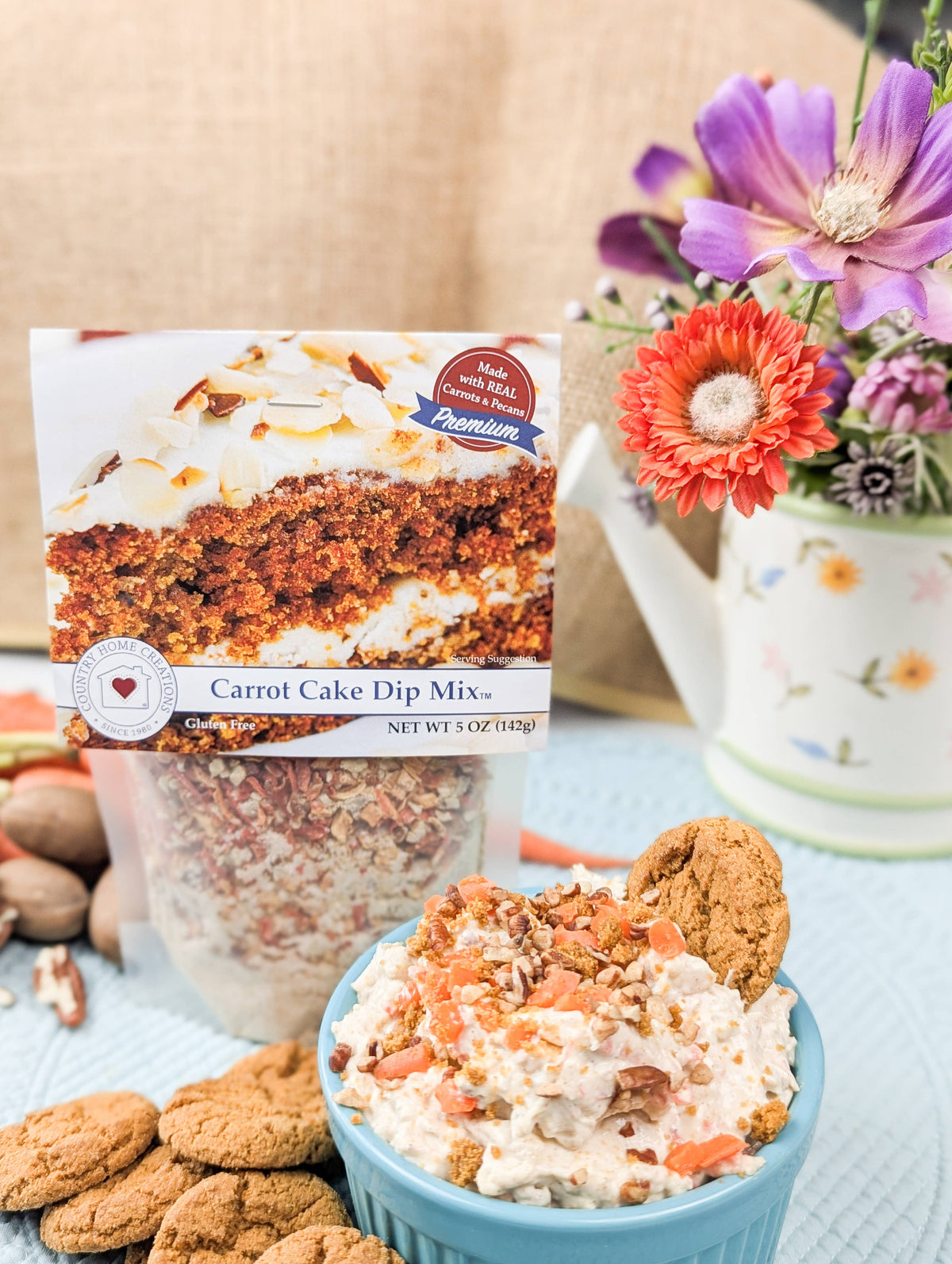 Country Home Creations - Carrot Cake Dip Mix