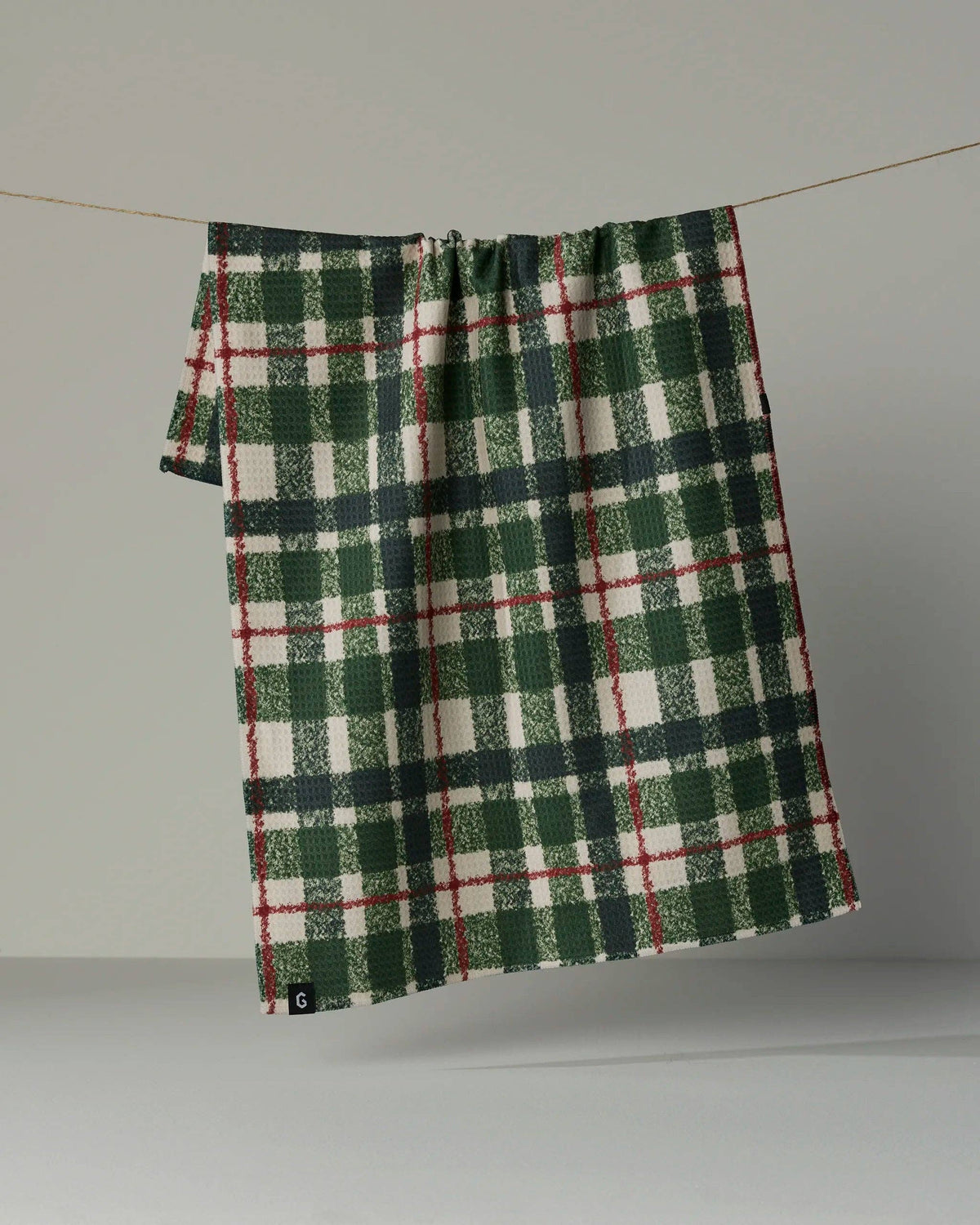Juniper Plaid Luxe Kitchen Towel - Holiday 2026