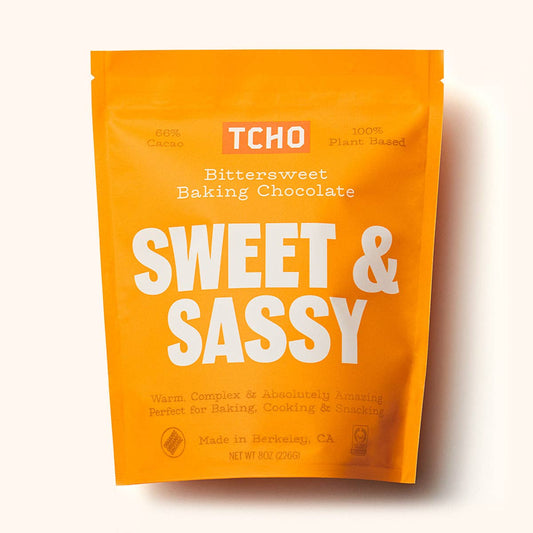 TCHO - Sweet & Sassy 66%. Bittersweet Baking Chocolate