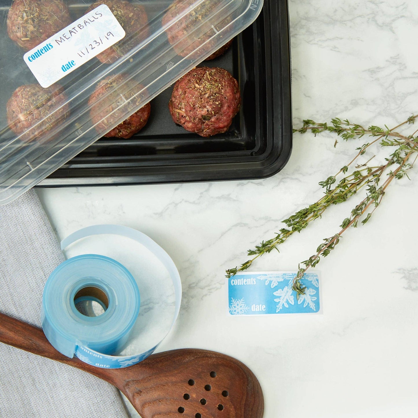 Freezer Labels - 100 Ct Roll