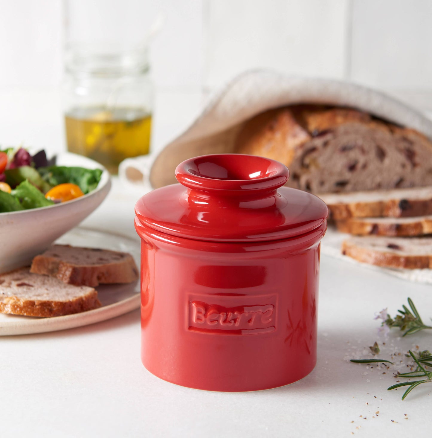 The Original Butter Bell- Cafe Maraschino Red