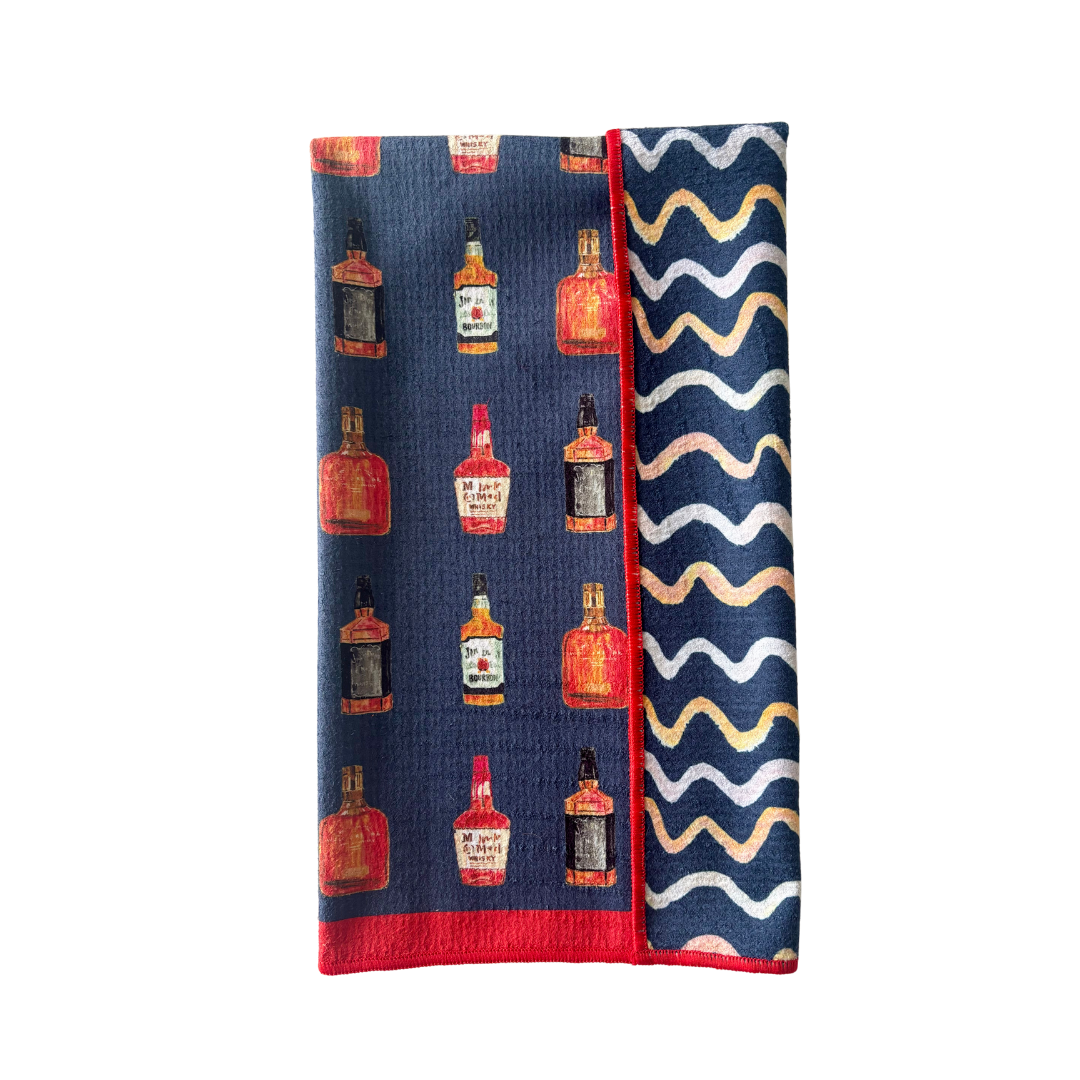 Bourbon Trail Double Sided Tea Towel