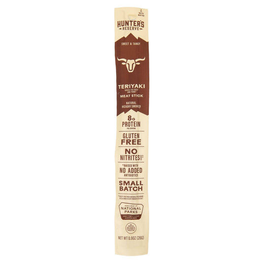 Teriyaki Grass Fed Beef Meat Stick