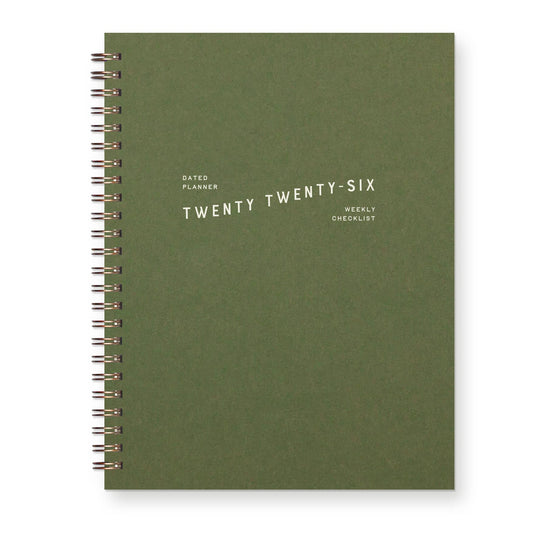 2026 Waves Dated Planner : Calendar Year