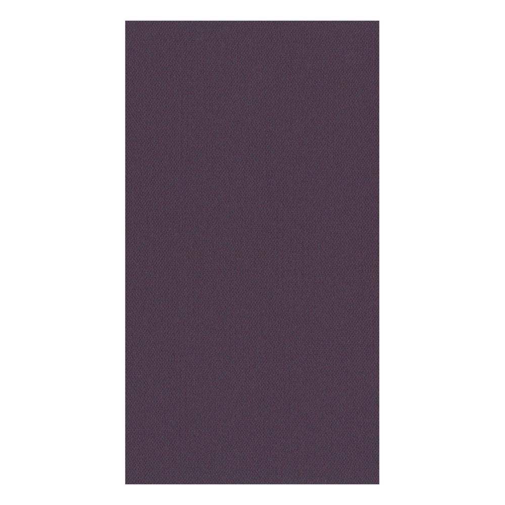 Paper Linen Aubergine Guest Towels