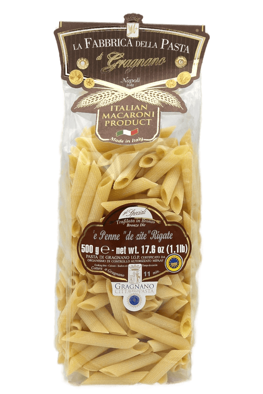Penne de Zite Rigate by La Fabbrica della Pasta