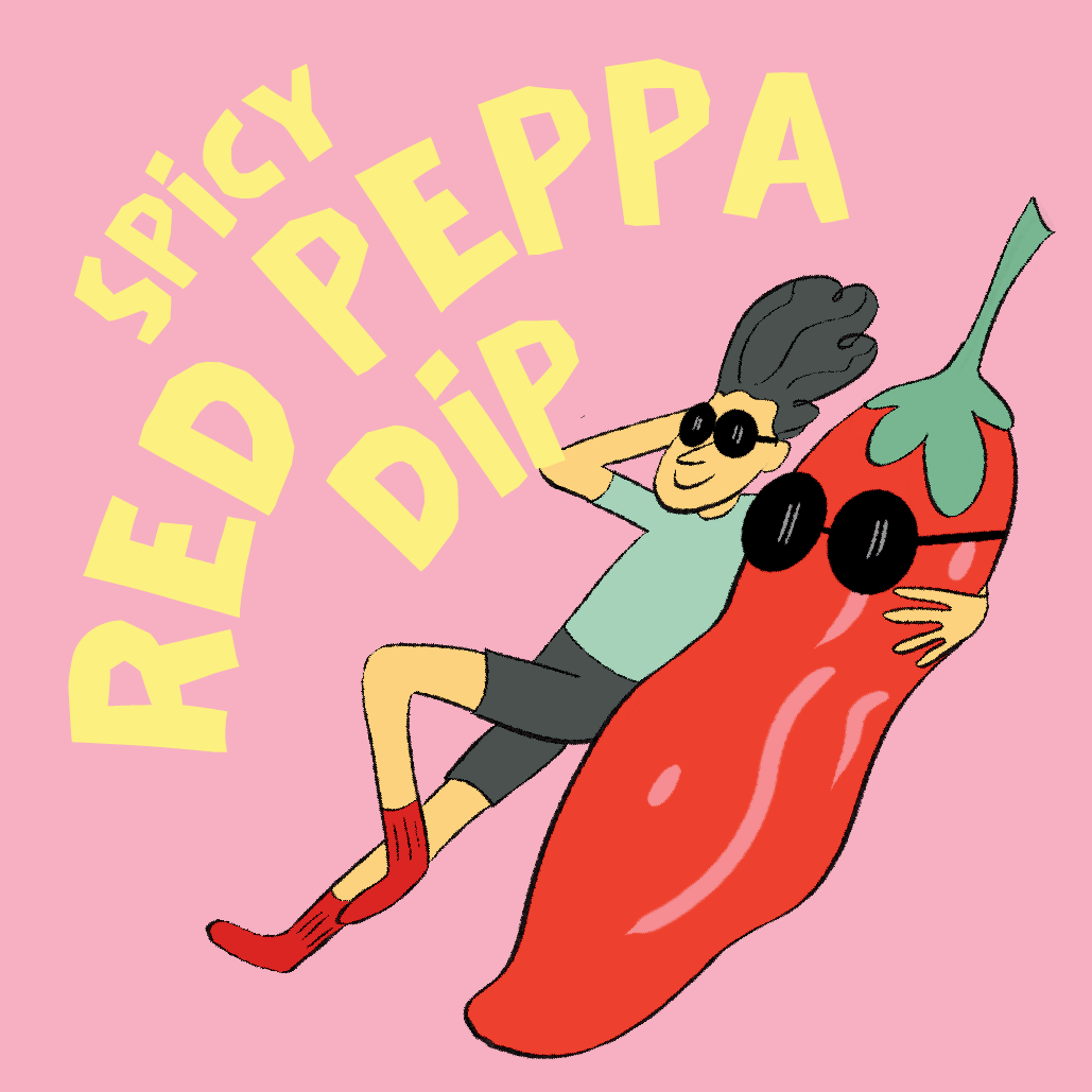Stone Bank Foods - Spicy Red Peppa 6.75 oz - Hummus Based Dip