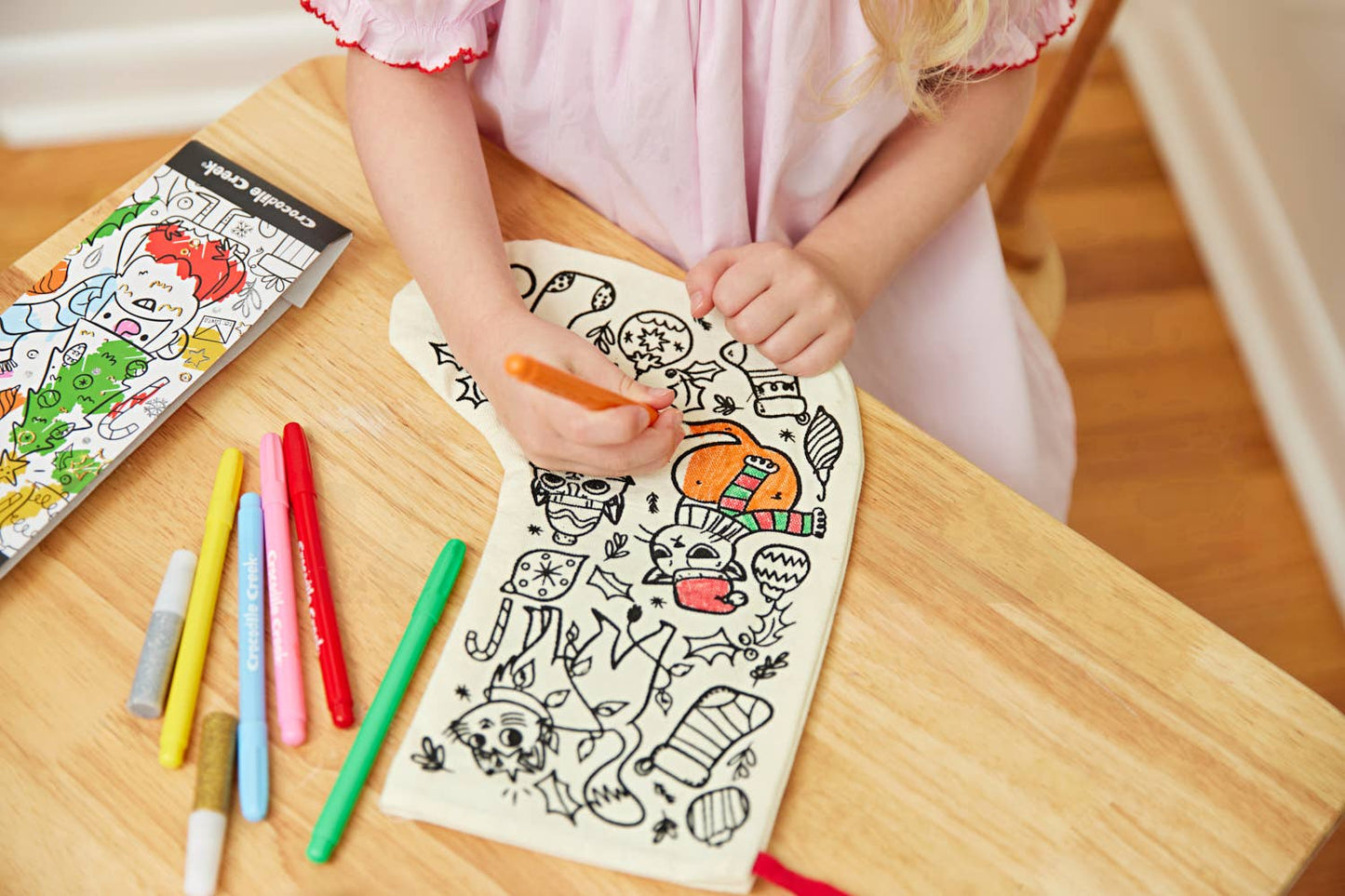 Color Your Own Holiday Stocking