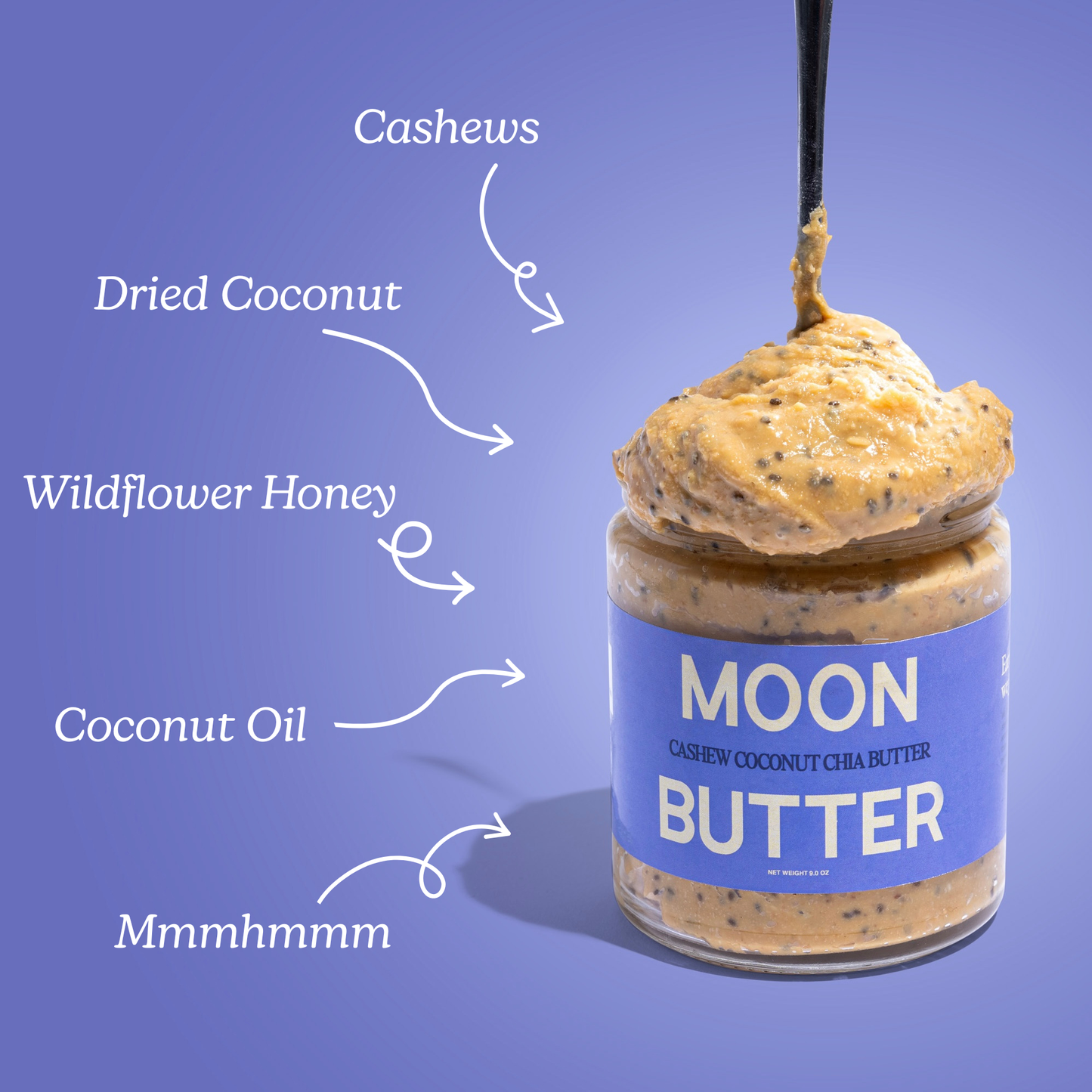 Cashew Coconut Chia Butter