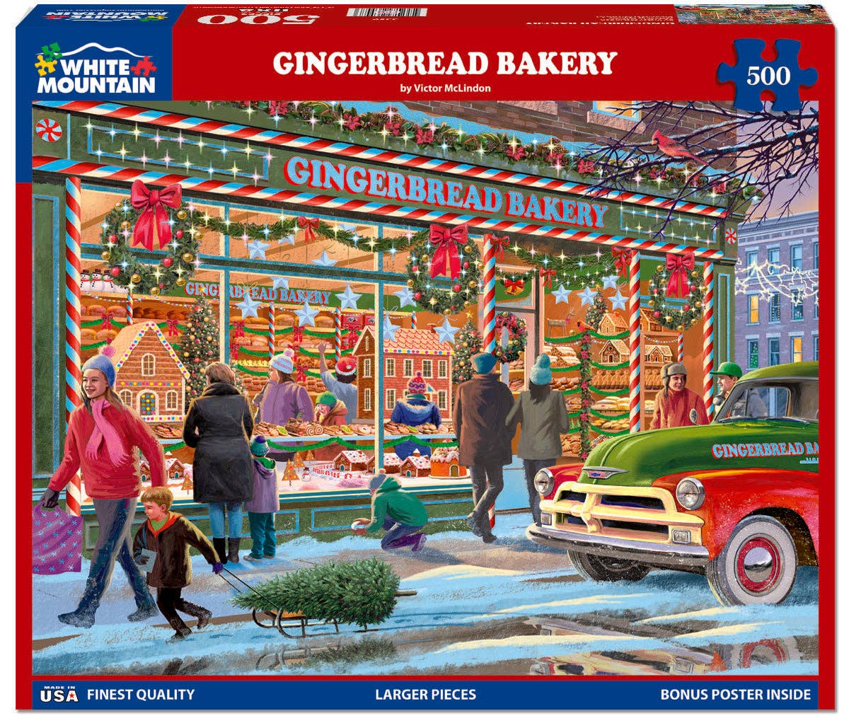 Gingerbread Bakery - 500 Piece JIgsaw Puzzle