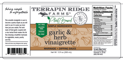 Terrapin Ridge Farms - Garlic & Herb Vinaigrette
