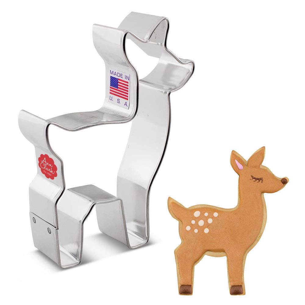 Ann Clark - Cute Deer Cookie Cutter. (Bag of 1 Dozen)