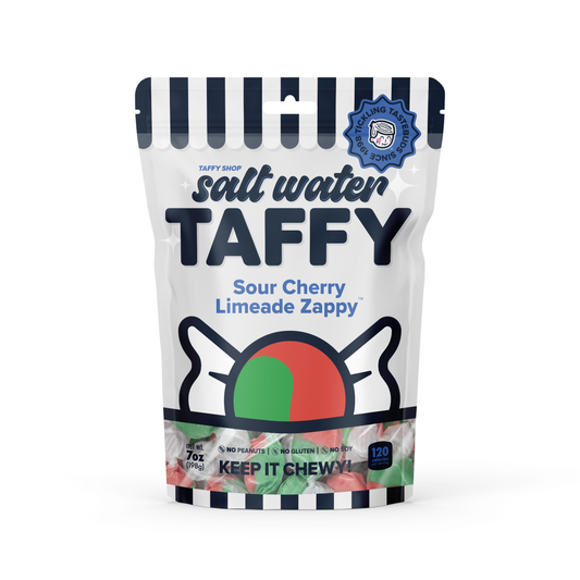 Sour Cherry Limeade Zappy™ Taffy
